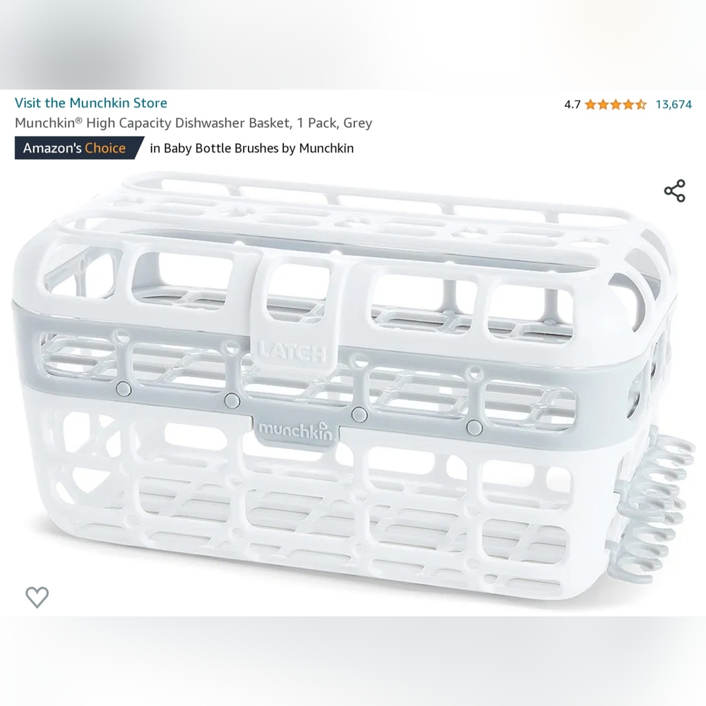Munchkin Delux Dishwasher Basket